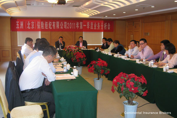 2011年第一季度业务分析会