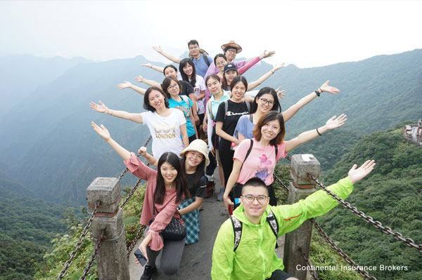 五洲保险十五周年司庆梵净山游